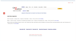 Desktop Screenshot of casesearch.in