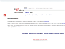 Tablet Screenshot of casesearch.in